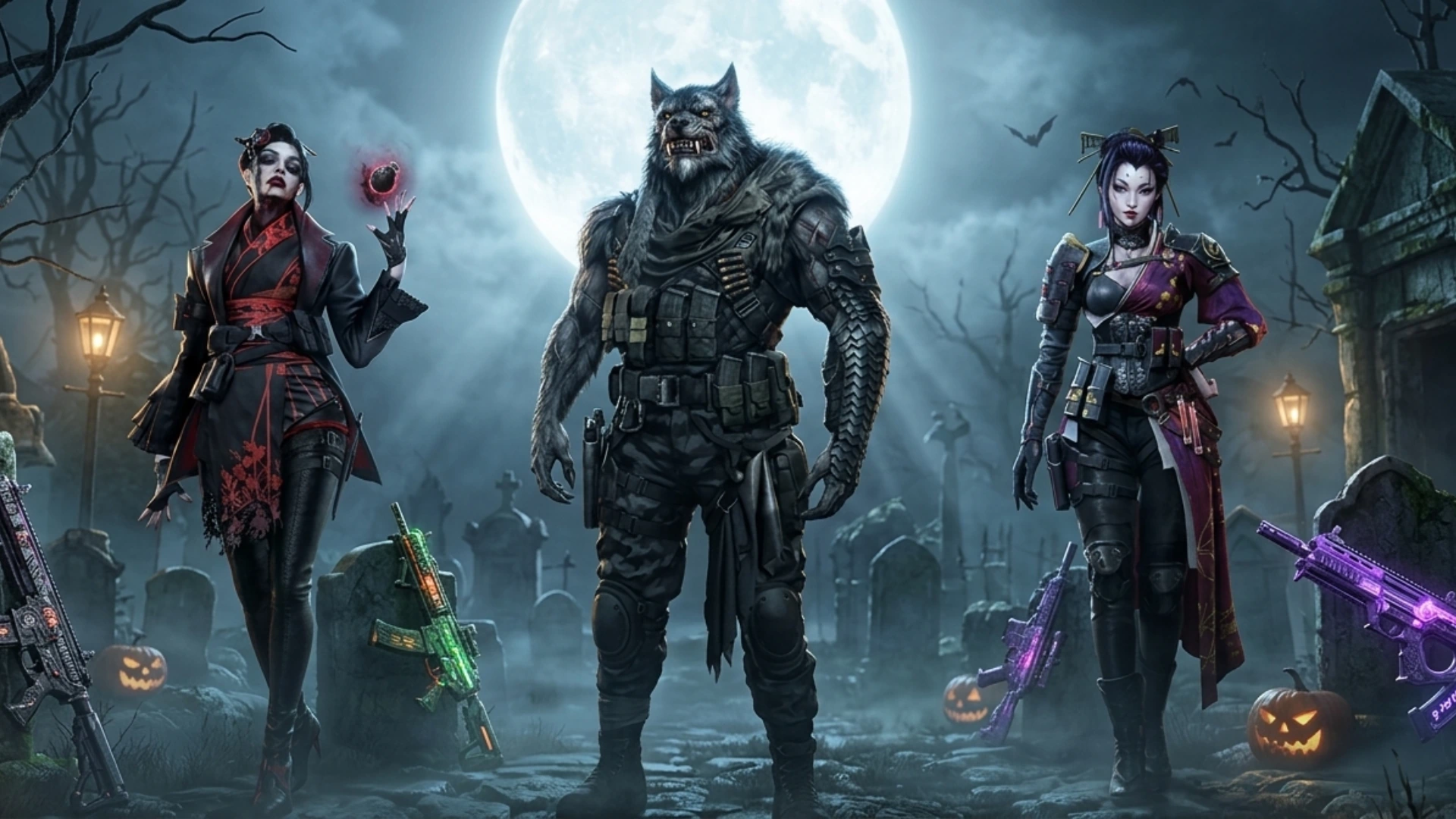 COD Mobile Battle Pass reveal for Werewolves vs Vampires season