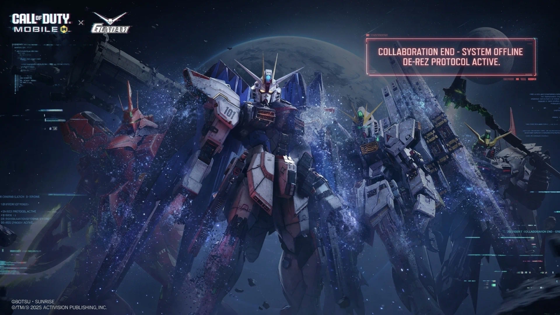 COD Mobile collaboration update confirming Gundam will not return
