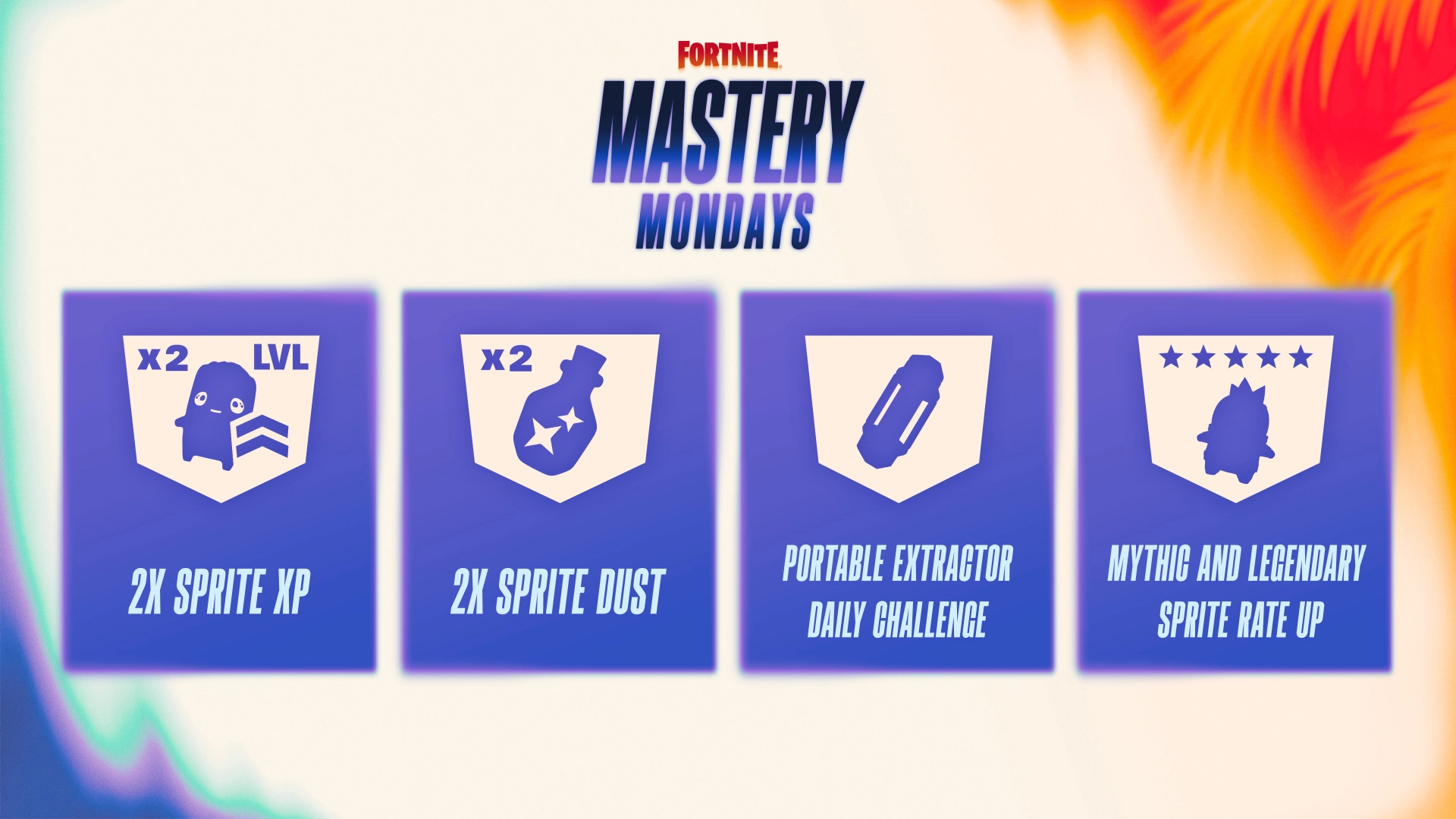 2X XP in Fortnite Mastery Mondays event