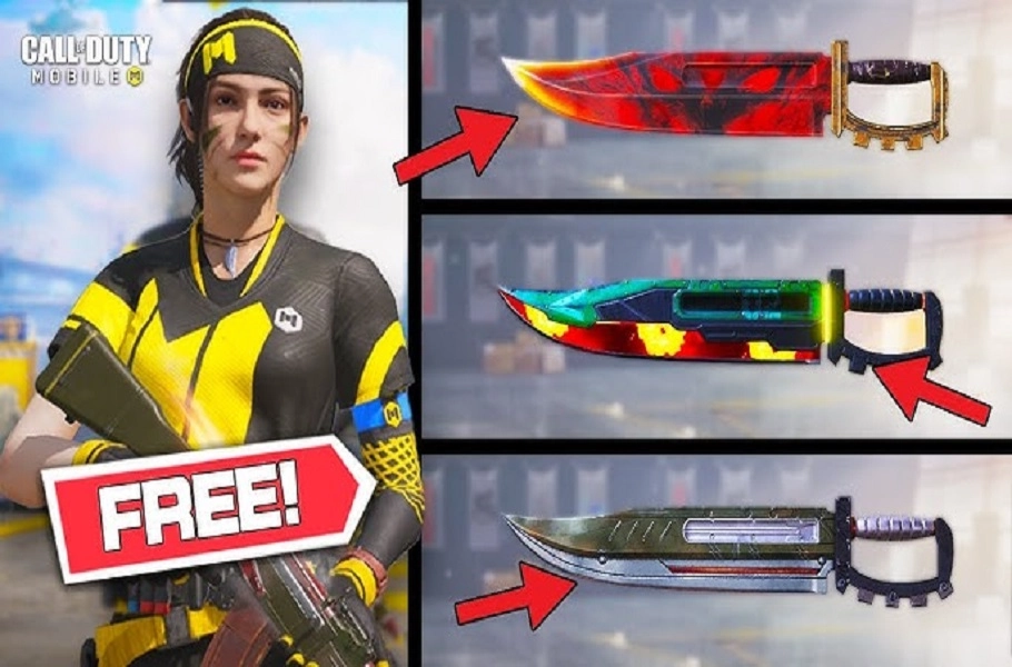 Free Assault Knife in COD Mobile