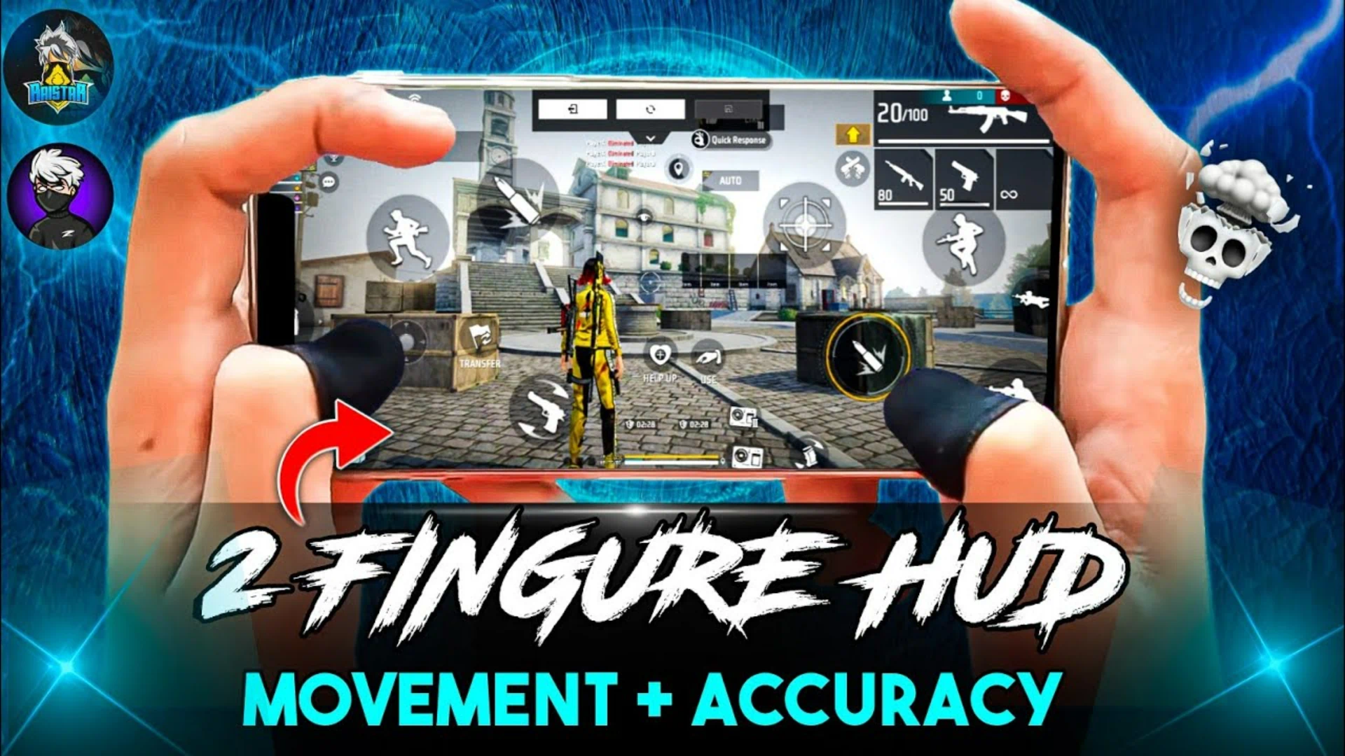 pro Free Fire HUD setup