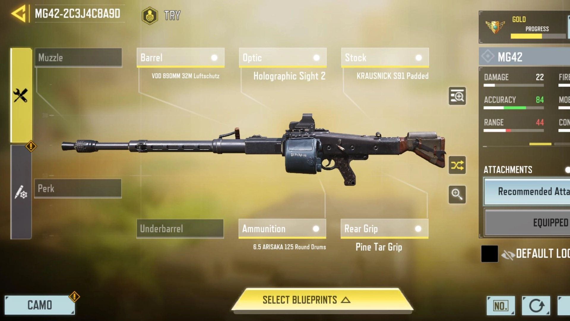 COD Mobile legendary weapon