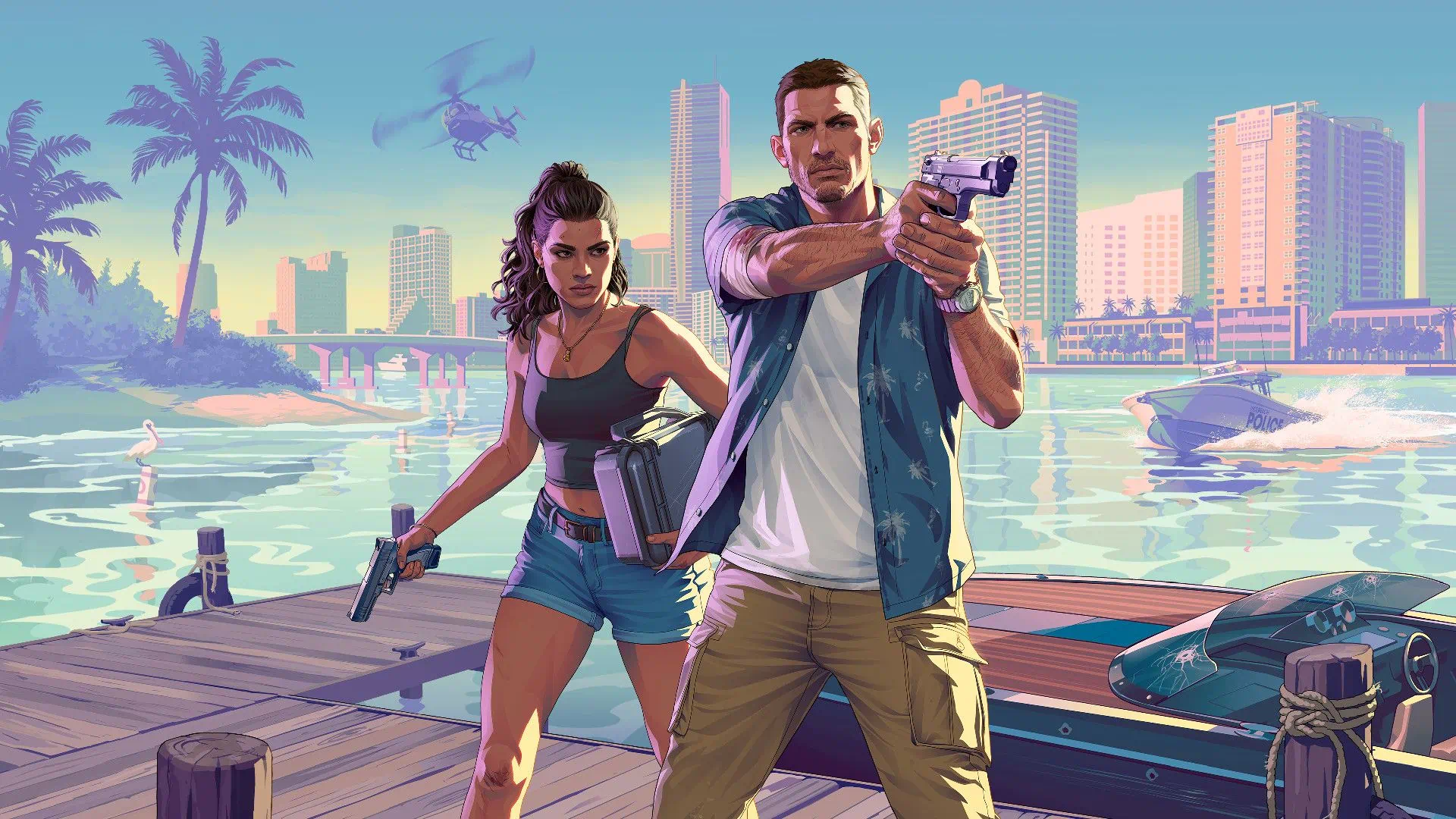 Lucia and Jason Protagonists in GTA VI Vice City - Item4Gamer Guide
