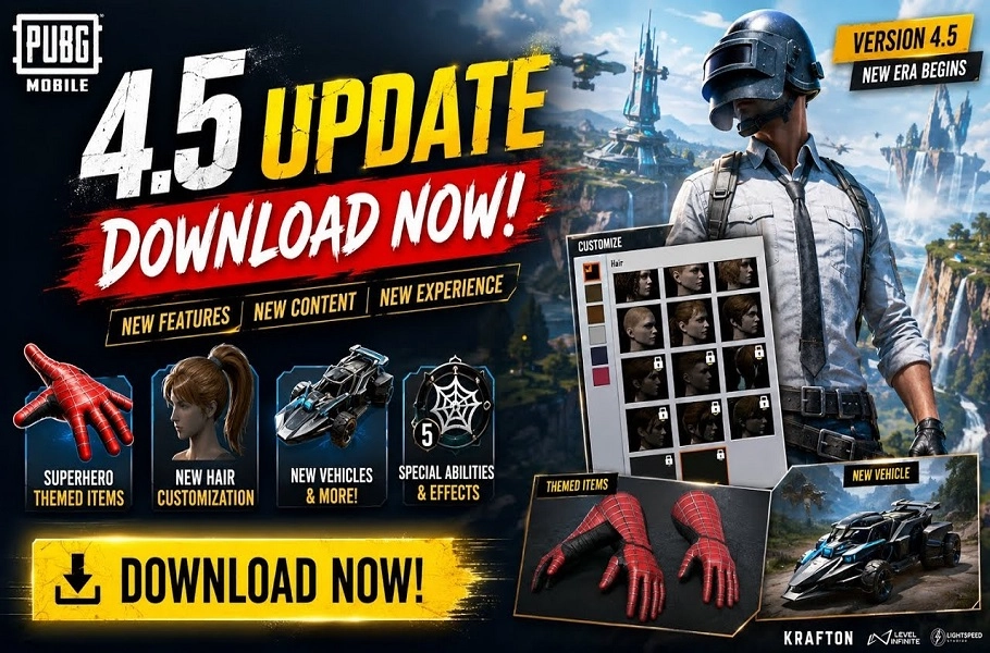 PUBG Mobile 4.5 Update Beta