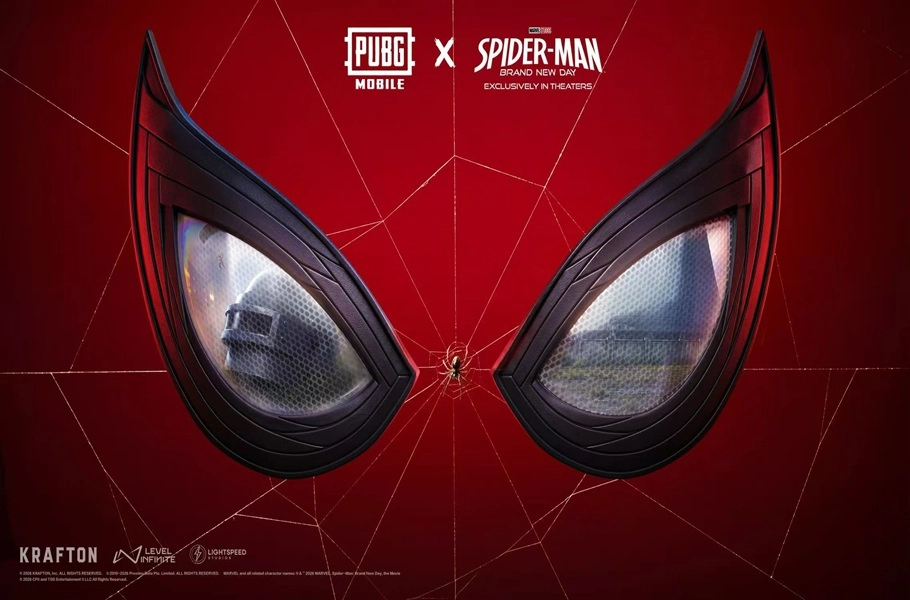 PUBG Mobile Spider-Man Brand New Day collaboration