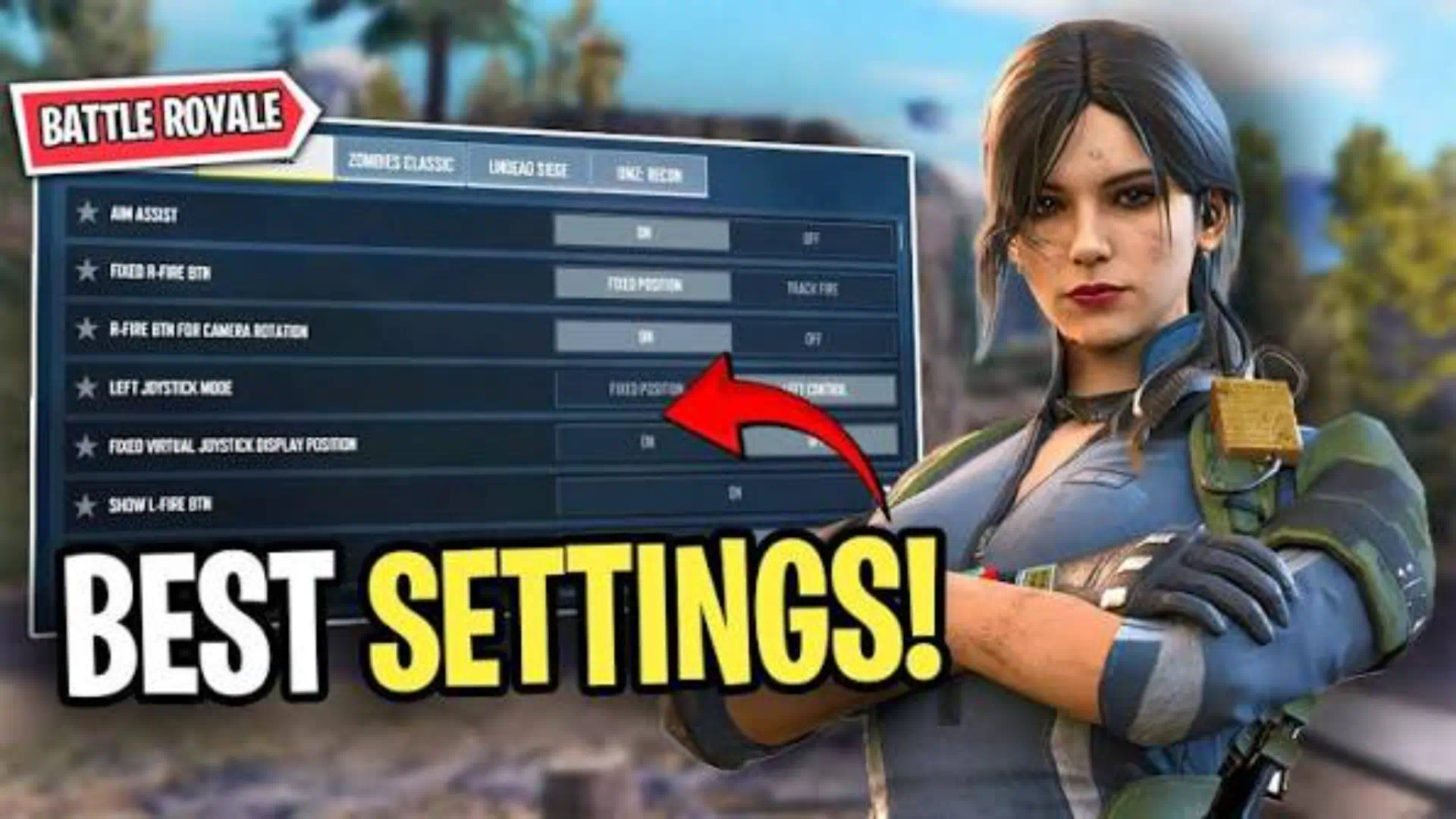 Best COD Mobile Battle Royale Settings for Winning