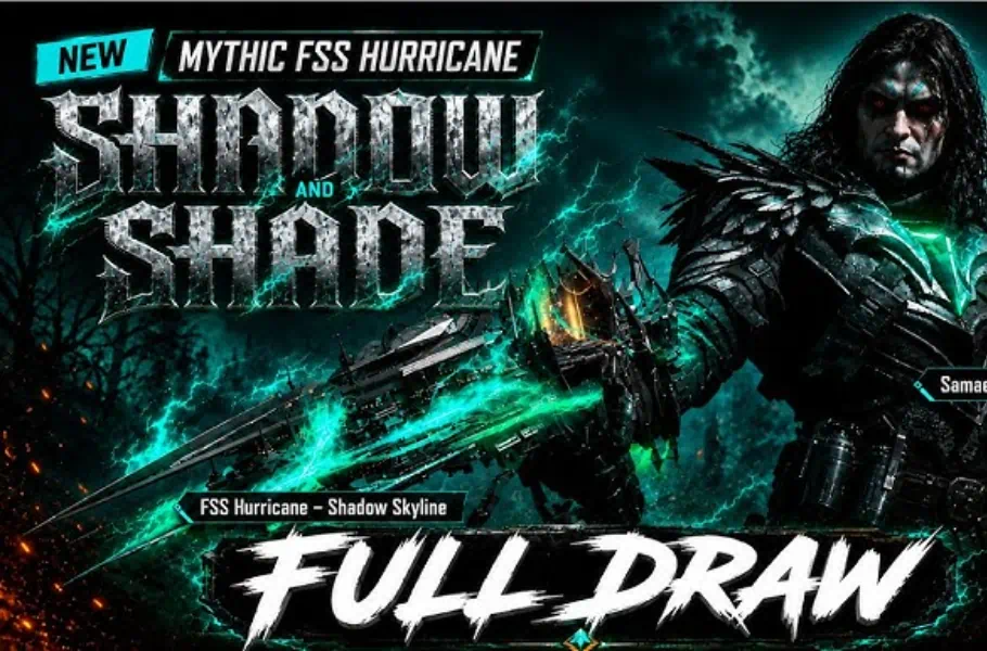 Mythic FSS Hurricane Shadow and Shade Draw Review: A New COD Mobile Masterpiece