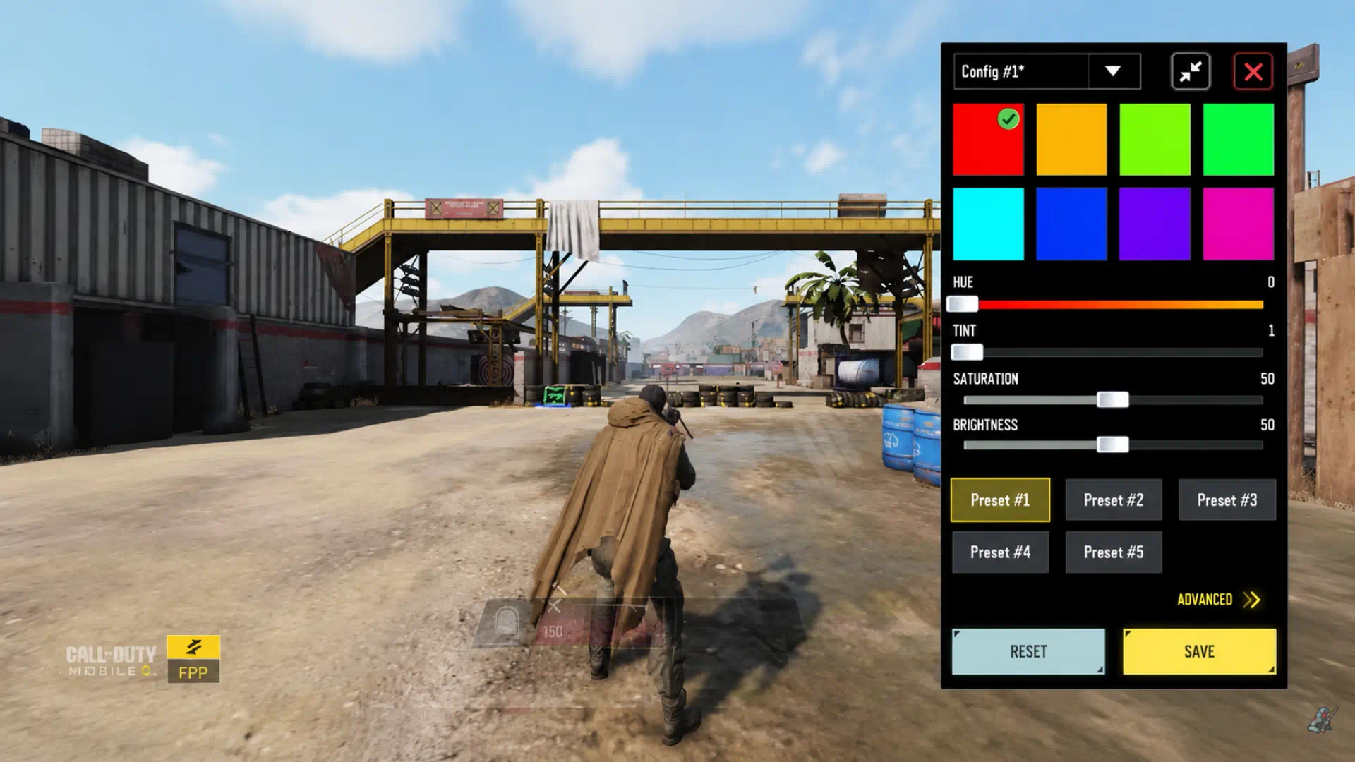 Improve Enemy Visibility with Customize Color in codm