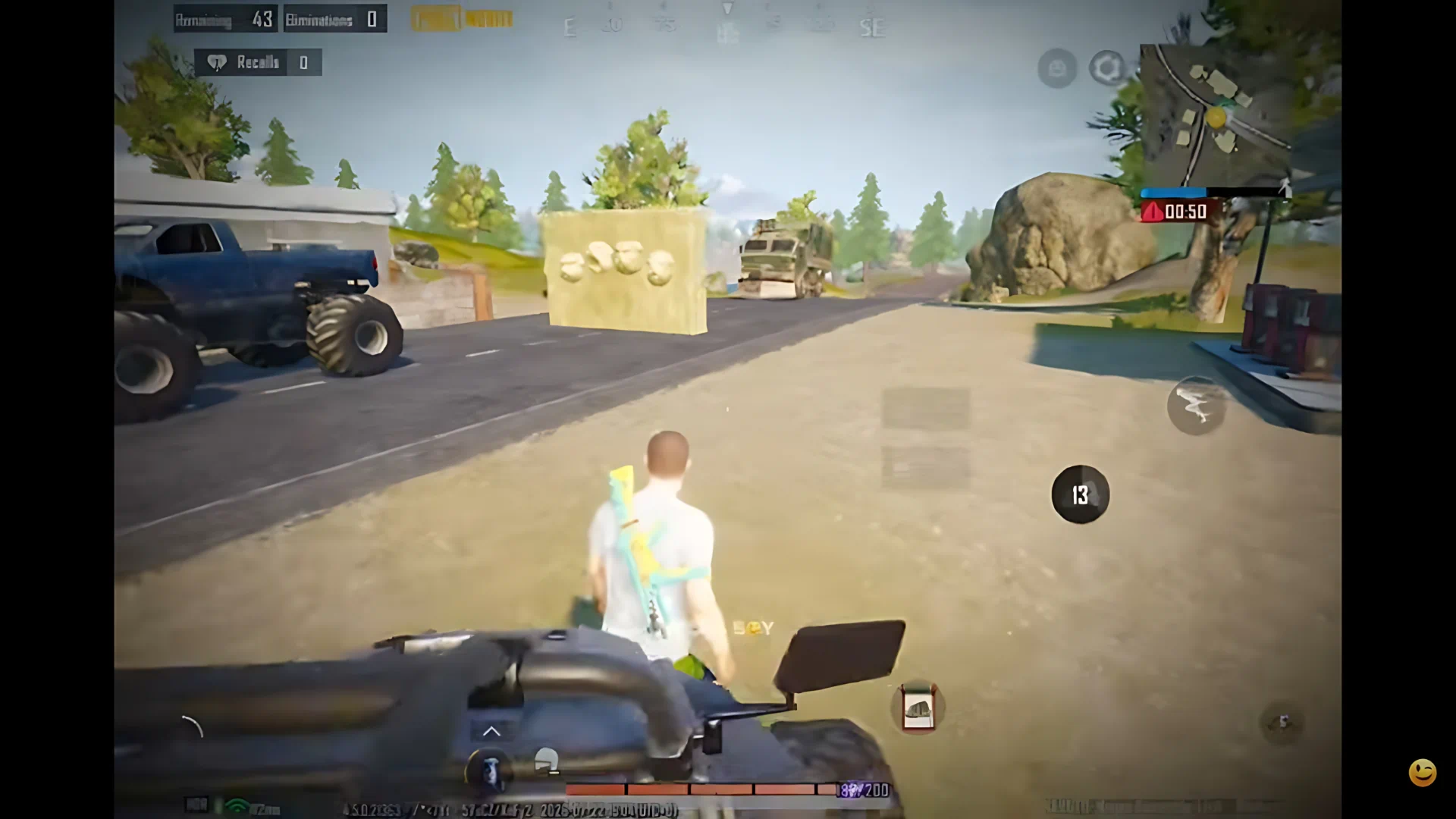 Upgraded Mud Wall Cannot Stop the Loot Truck