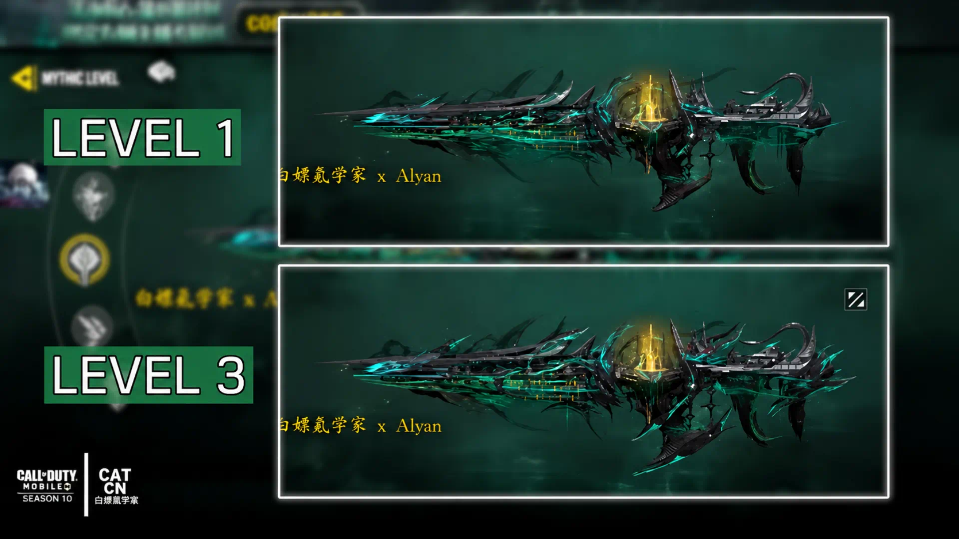 Upgrade Levels and Mythic Progression