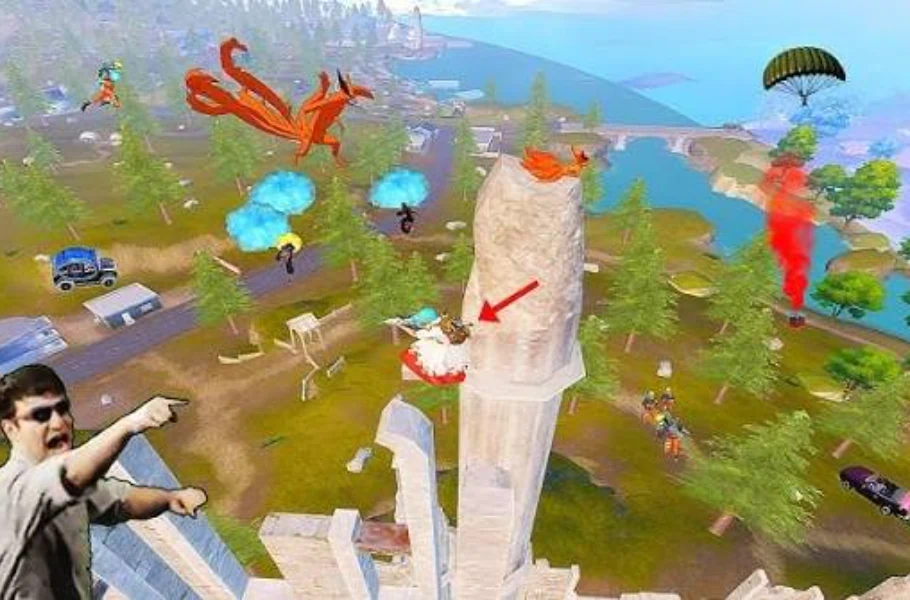 PUBG Mobile Naruto Mode: Secret Place and Unexpected Fights