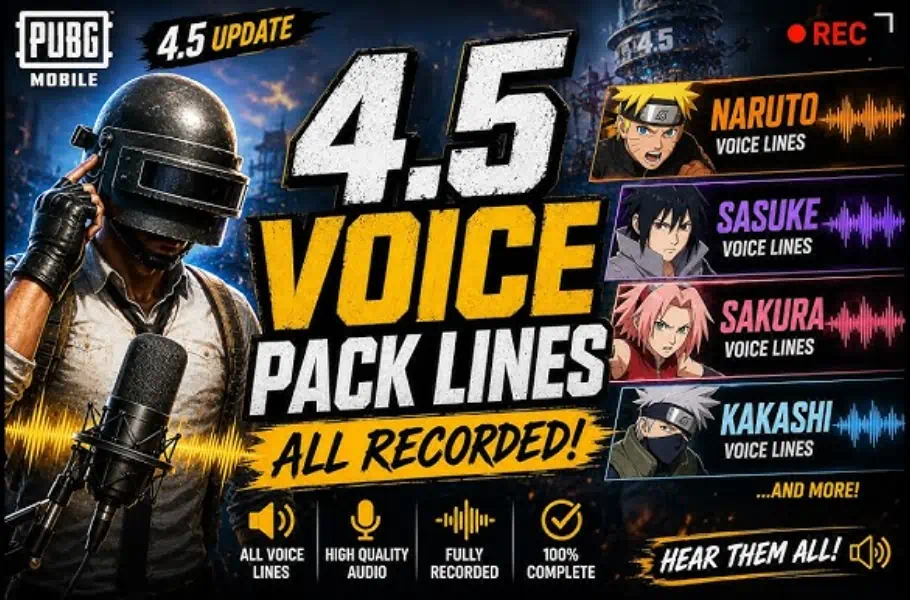 PUBG Mobile Naruto Voice Pack: Ultimate Guide to Ninja Battle Lines