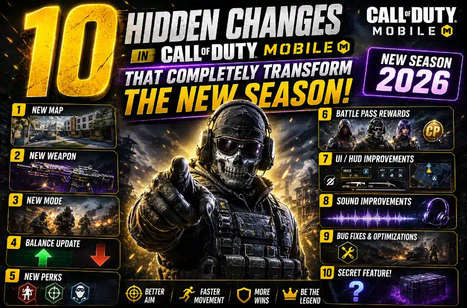 New Call of Duty Mobile Season Changes: 10 Updates