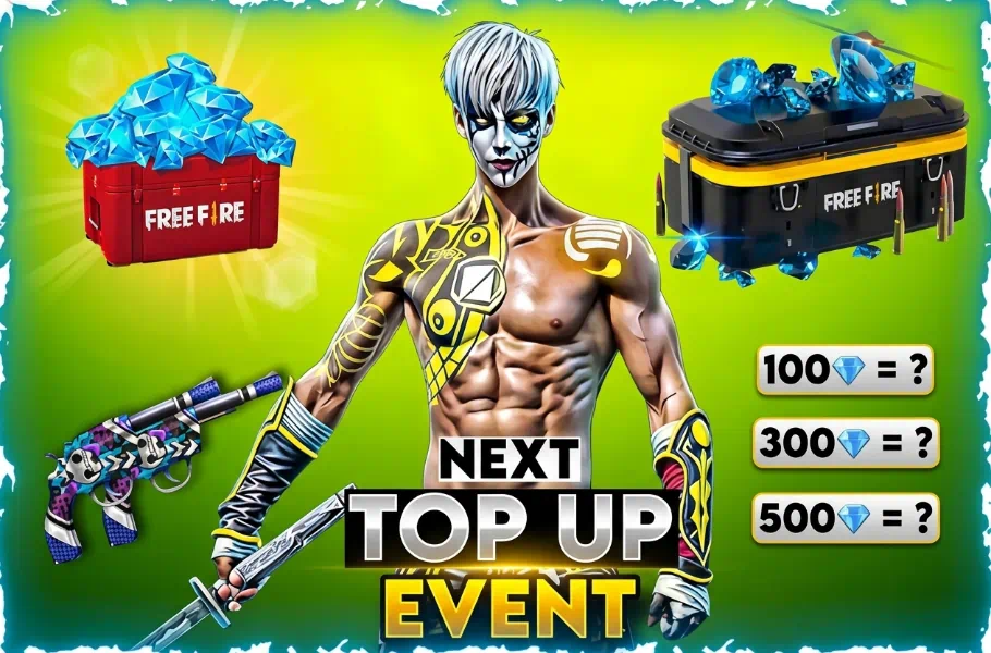 Free Fire Next Top Up Event Revealed
