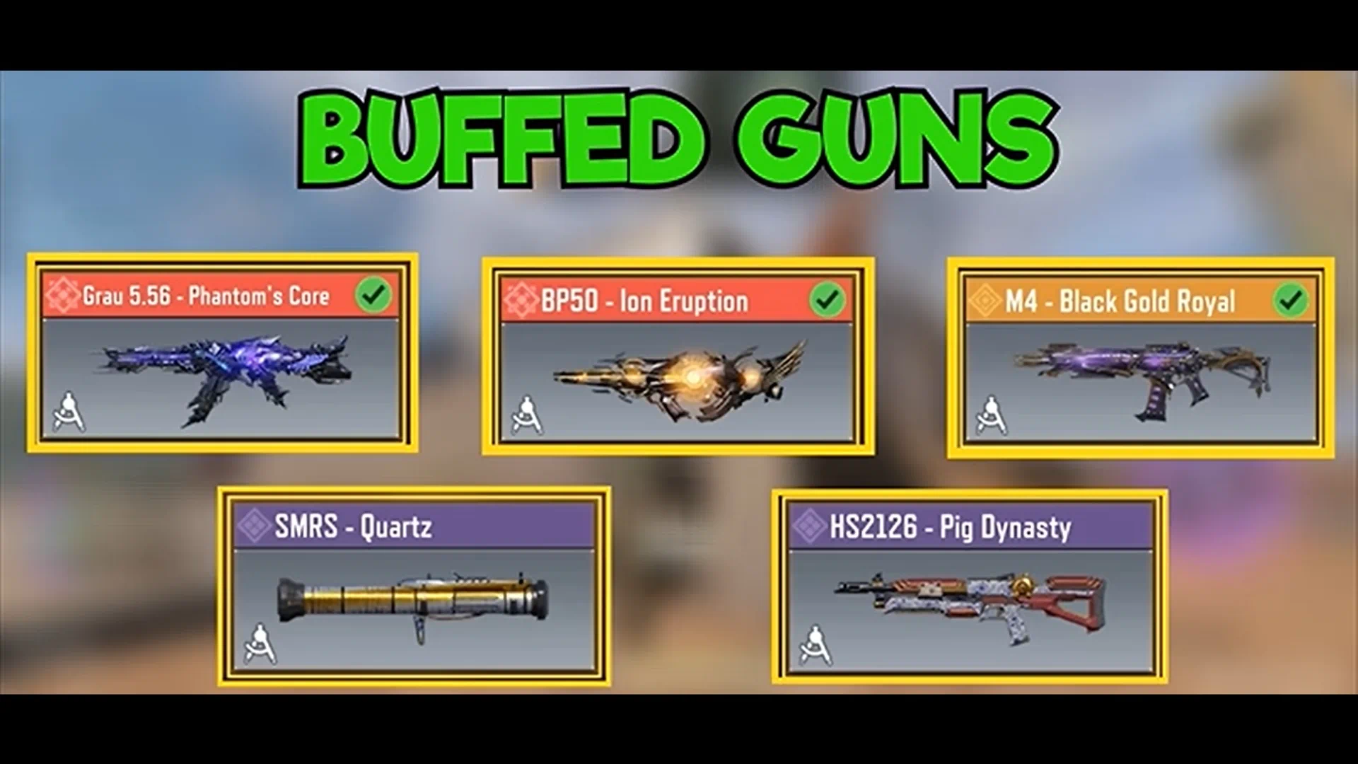 Weapon Balance & Meta Shifts