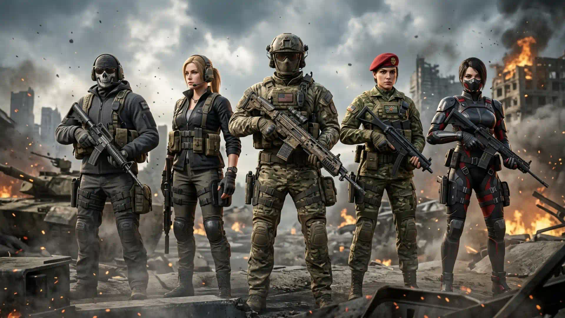 Top 5 Tryhard Skins in COD Mobile