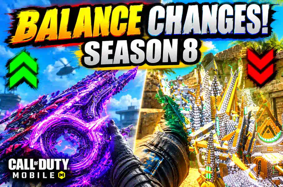 COD Mobile Season 8 Balance Changes
