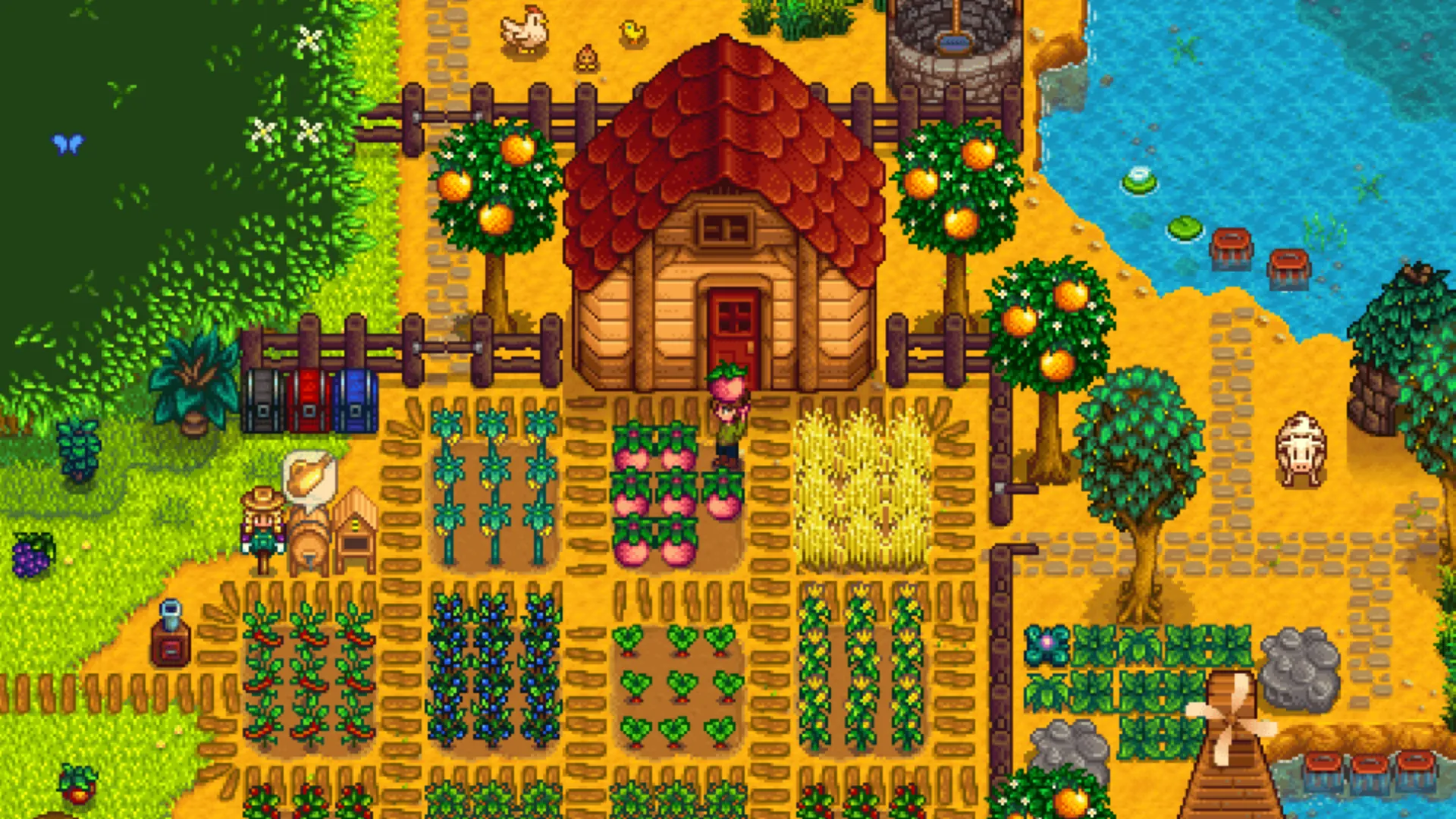 Stardew Valley Gameplay and Progression