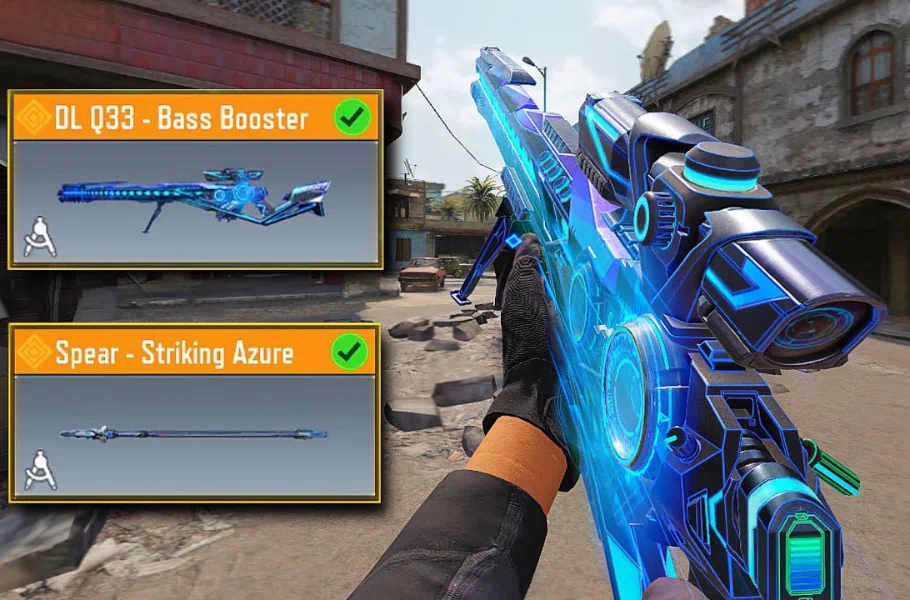 DLQ 33 Bass Booster COD Mobile Skin Review: The King of Snipers Returns